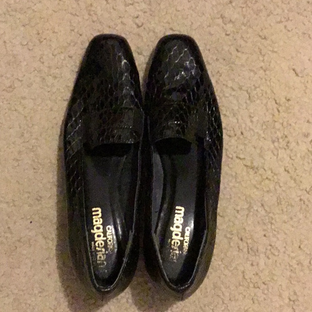 Women square heels clean size 7.5 shoes